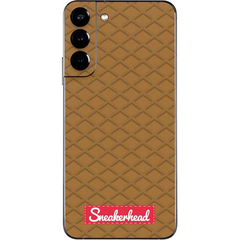 Sneakerhead Gold Pattern Galaxy S22 Plus Skin
