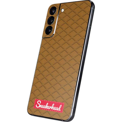 Sneakerhead Gold Pattern Galaxy S22 Plus Skin