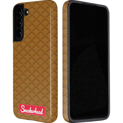 Sneakerhead Gold Pattern Galaxy S22 Pro Case