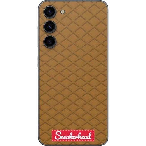 Sneakerhead Gold Pattern Galaxy S23 Plus Skin
