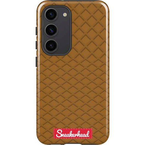Sneakerhead Gold Pattern Galaxy S23 Pro Case