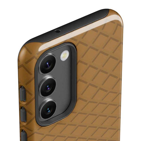 Sneakerhead Gold Pattern Galaxy S23 Pro Case