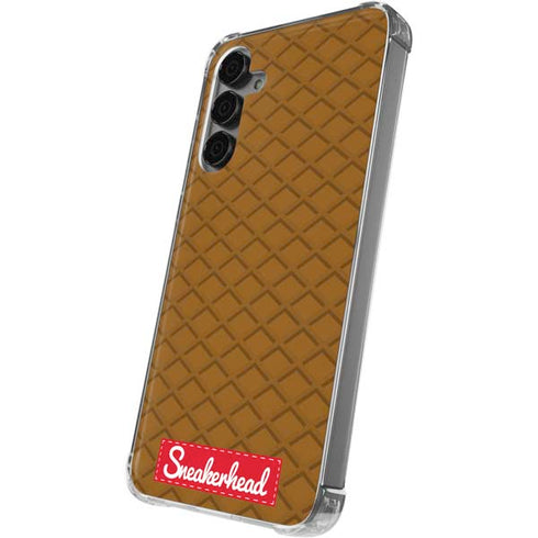 Sneakerhead Gold Pattern Galaxy S24 Plus Clear Case