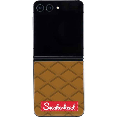 Sneakerhead Gold Pattern Galaxy Z Flip5 5G Skin