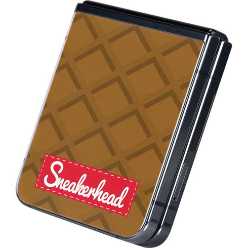 Sneakerhead Gold Pattern Galaxy Z Flip5 5G Skin