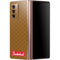 Sneakerhead Gold Pattern Galaxy Z Fold2 5G Skin