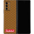 Sneakerhead Gold Pattern Galaxy Z Fold2 5G Skin