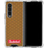 Sneakerhead Gold Pattern Galaxy Z Fold4 5G Clear Case