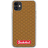 Sneakerhead Gold Pattern iPhone 11 Clear Case