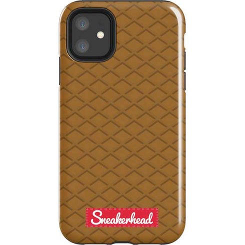 Sneakerhead Gold Pattern iPhone 11 Impact Case