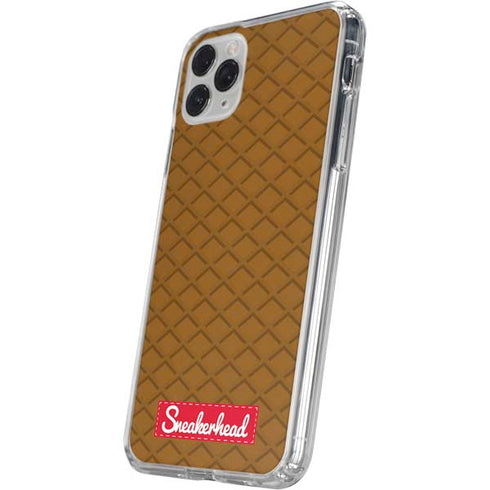 Sneakerhead Gold Pattern iPhone 11 Pro Clear Case