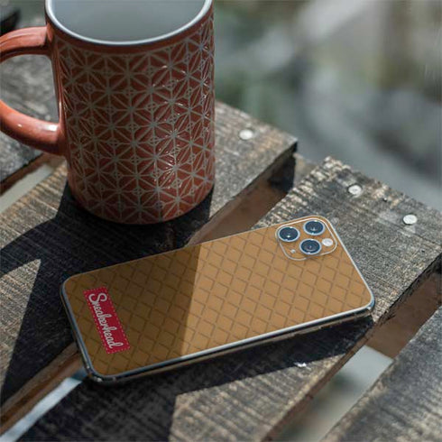 Sneakerhead Gold Pattern iPhone 11 Pro Max Skin