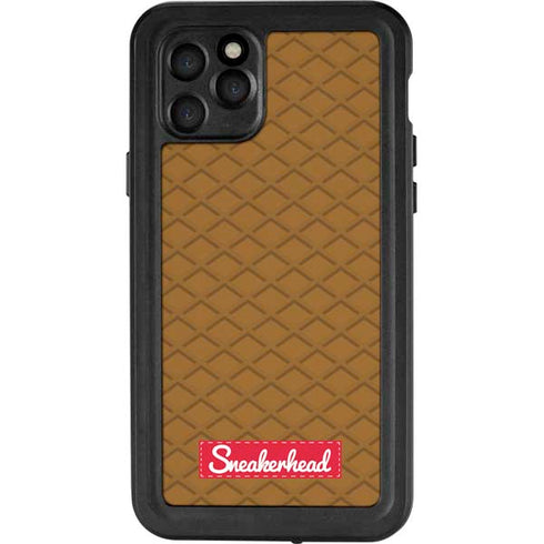 Sneakerhead Gold Pattern iPhone 11 Pro Waterproof Case