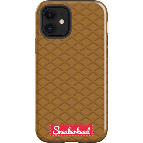 Sneakerhead Gold Pattern iPhone 12 Impact Case