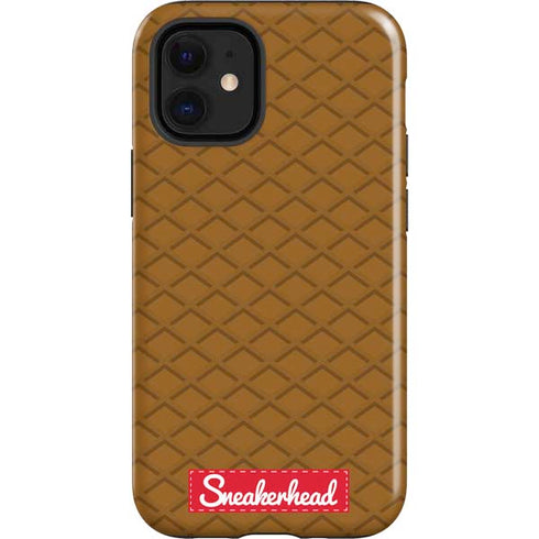 Sneakerhead Gold Pattern iPhone 12 Mini Impact Case