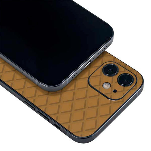 Sneakerhead Gold Pattern iPhone 12 Skin