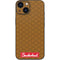 Sneakerhead Gold Pattern iPhone 13 Mini Skin