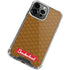 Sneakerhead Gold Pattern iPhone 13 Pro Clear Case