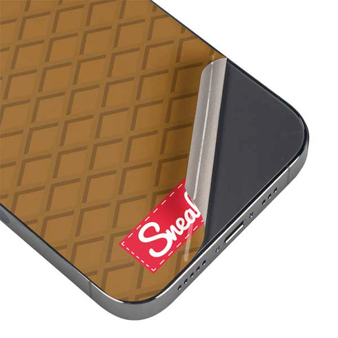 Sneakerhead Gold Pattern iPhone 13 Pro Max Skin