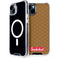 Sneakerhead Gold Pattern iPhone 15 Plus MagSafe Case