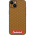Sneakerhead Gold Pattern iPhone 14 Plus Skin
