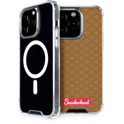 Sneakerhead Gold Pattern iPhone 14 Pro MagSafe Case