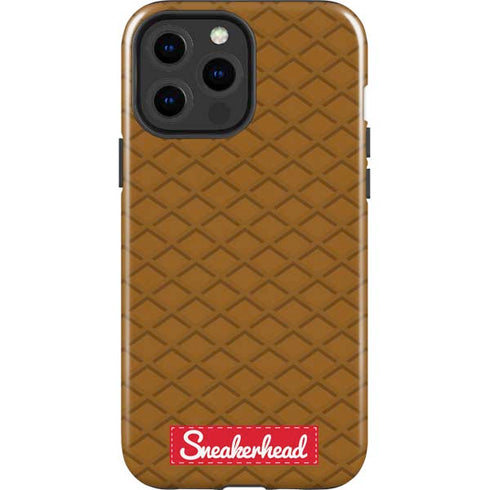 Sneakerhead Gold Pattern iPhone 15 Pro Max Impact Case