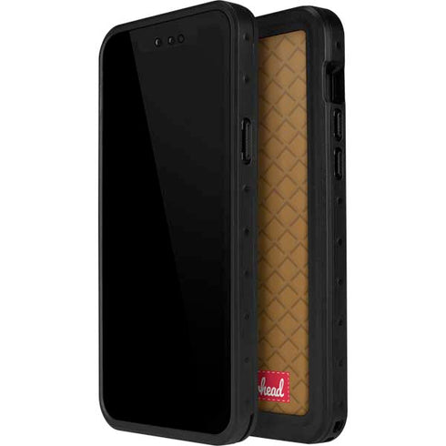 Sneakerhead Gold Pattern iPhone 14 Pro Max Waterproof Case
