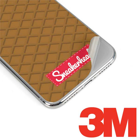 Sneakerhead Gold Pattern iPhone XR Skin