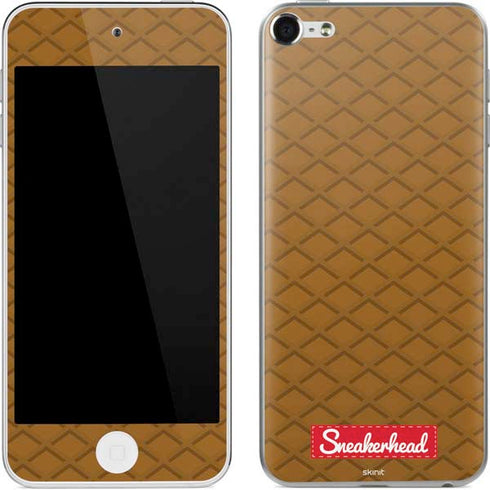 Sneakerhead Gold Pattern Apple iPod Skin