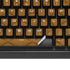 Sneakerhead Gold Pattern K95 RGB PLATINUM Mechanical Gaming Keyboard Skin