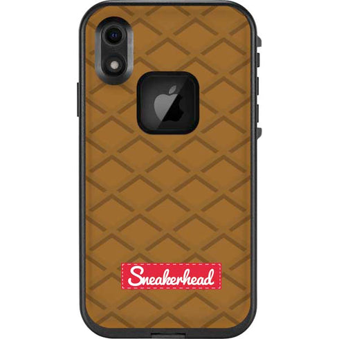 Sneakerhead Gold Pattern LifeProof Fre iPhone Skin
