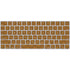 Sneakerhead Gold Pattern Magic Keyboard Skin