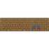 Sneakerhead Gold Pattern Magic Keyboard with Numeric Keypad Skin