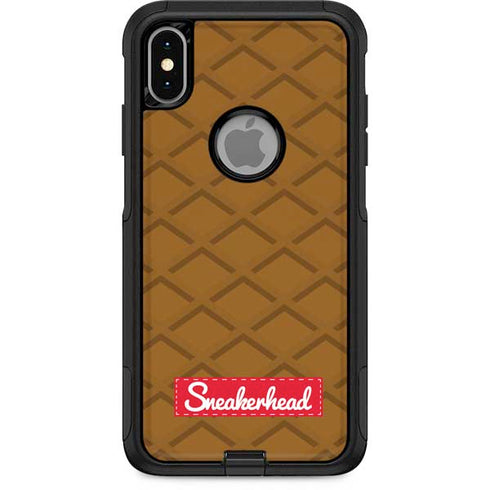 Sneakerhead Gold Pattern Otterbox Commuter iPhone Skin