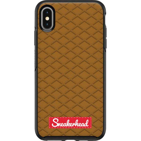 Sneakerhead Gold Pattern Otterbox Symmetry iPhone Skin