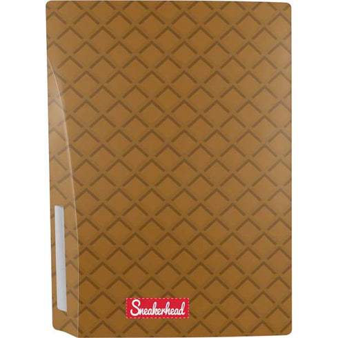 Sneakerhead Gold Pattern PS5 Console Skin