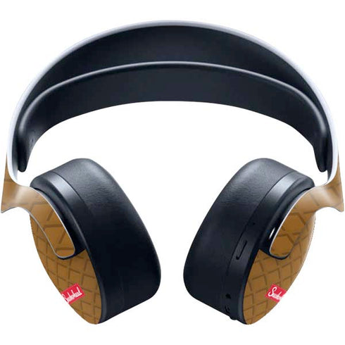 Sneakerhead Gold Pattern PULSE 3D Wireless Headset for PS5 Skin