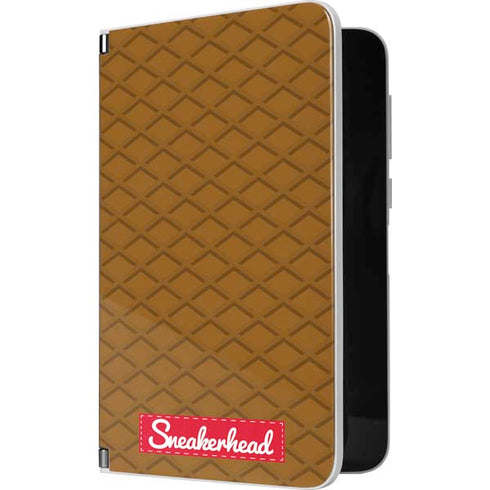 Sneakerhead Gold Pattern Surface Duo Skin