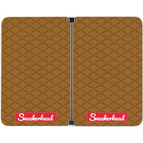 Sneakerhead Gold Pattern Surface Duo Skin