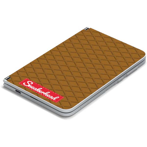 Sneakerhead Gold Pattern Surface Duo Skin