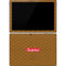 Sneakerhead Gold Pattern Surface Pro 7 Skin
