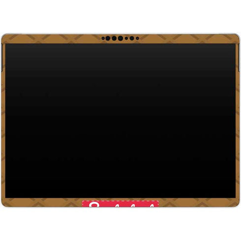 Sneakerhead Gold Pattern Surface Pro 8 Skin