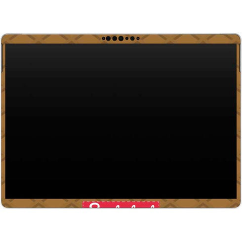 Sneakerhead Gold Pattern Surface Pro 9 Skin