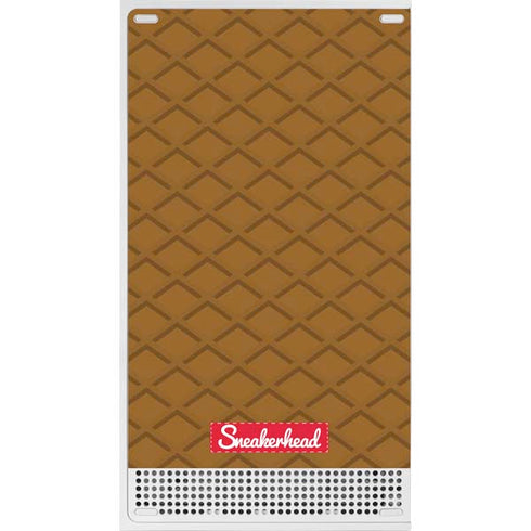 Sneakerhead Gold Pattern Xbox Series S Console Skin