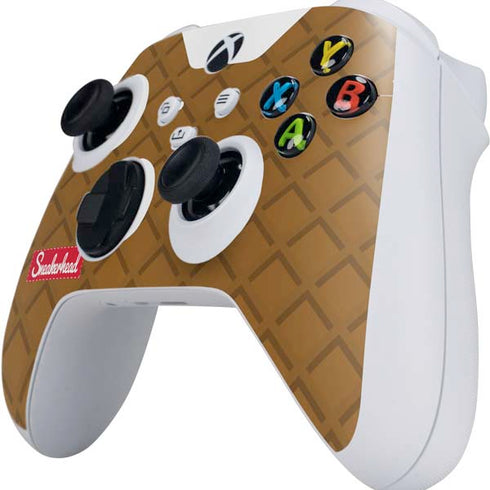 Sneakerhead Gold Pattern Xbox Series S Controller Skin
