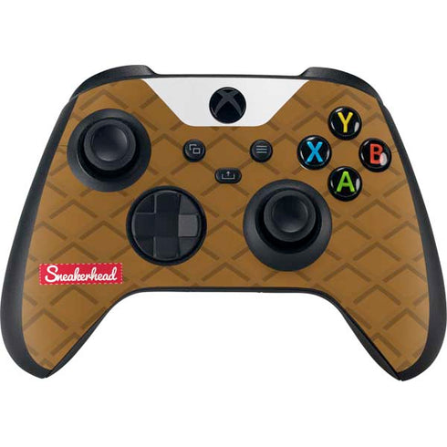 Sneakerhead Gold Pattern Xbox Series X Controller Skin