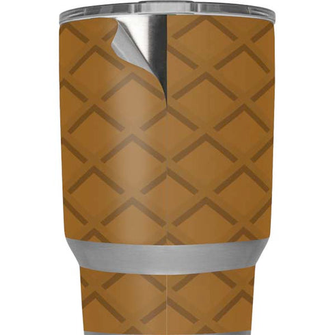 Sneakerhead Gold Pattern Yeti 20oz Tumbler Skin