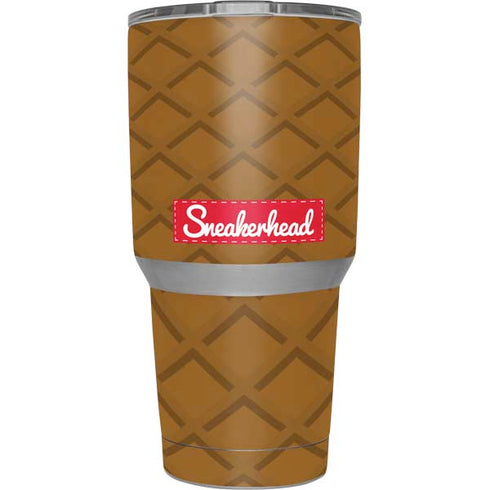 Sneakerhead Gold Pattern Yeti 30oz Rambler Tumbler Skin