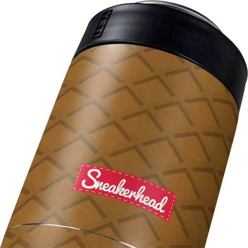 Sneakerhead Gold Pattern Yeti Colster Can Insulator Skin